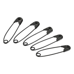 Unique Bargains Metal DIY Blankets Crafts Brooch Making Home Sewing Nickle Plated Safety Pins 100 Pcs - 1 of 4
