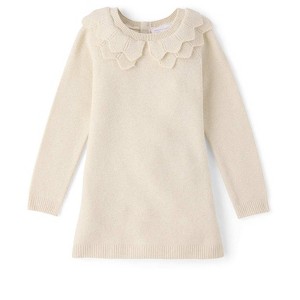 The Children's Place Toddler Girls Long Raglan Sleeve Scalloped Sweater Dress - 1 of 3