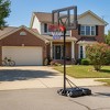 Gymax 44" Shatterproof Backboard Portable Basketball Hoop with Fillable Base Height Adjustable 4.4-10 FT - 2 of 4