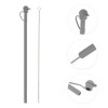 Unique Bargains Washable Replacement Straw and Cover 1 Set - 3 of 4