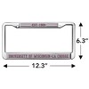 Wisconsin - La Crosse School Logo Full Size Standard License Plate Metal Frame - 4 of 4