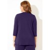 Catherines Women's Plus Size Dream Drape Cardigan And Tank Duet - 3 of 4