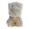 Aurora Eco Nation 5" Hippopotamus Grey Stuffed Animal - 2 of 4