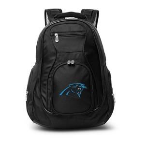 NFL Carolina Panthers Premium 19" Laptop Backpack - Black - 1 of 1
