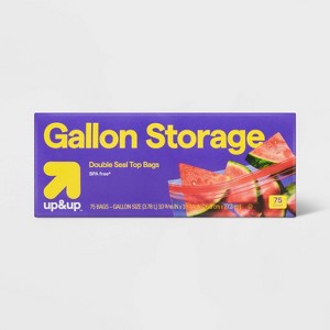 Gallon Storage Bags - up&up™ - 1 of 4