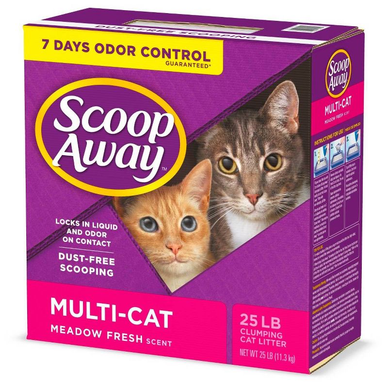 Scoop Away Multi-Cat Clumping Scented Cat Litter, 3 of 13