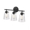 Millennium Lighting Amberose 3 - Light Vanity in  Matte Black - 2 of 2