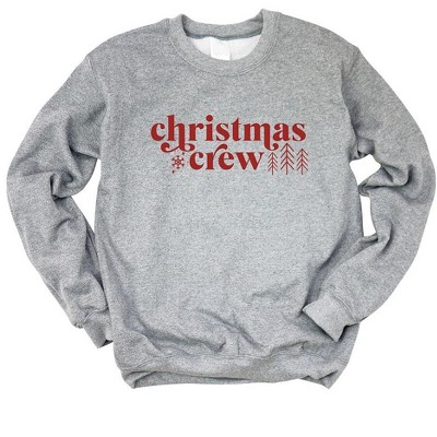 Simply Sage Market Women's Graphic Sweatshirt Christmas Crew Snowflake