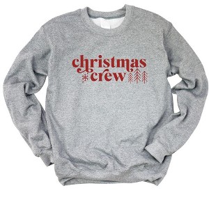 Simply Sage Market Women's Graphic Sweatshirt Christmas Crew Snowflake - 1 of 4