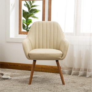 Vynxaria Tuchico Contemporary Fabric Accent Chair ¨C Stylish Comfort for Any Space - 1 of 4