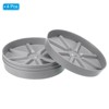 Unique Bargains Lightweight Sturdy Durable Stylish Appearance Plant Saucers 4 Pcs - 3 of 4