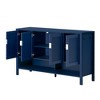 Dexmalle 55.1''Storage Sideboard with Open Shelf and 2-Tiers Adjustable Shelves - 3 of 4