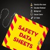 Avery UltraDuty SDS Binder with Chain, Durable Poly Binder, 3" Slant Ring, Holds 735 Sheets (77713) - 2 of 4