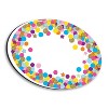 Ashley Productions® Magnetic Whiteboard Eraser, Oval Confetti, Pack of 6 - 3 of 3