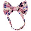 Men's Floral Printed Design 2.75 W And 4.75 L Inch Pre-Tied adjustable Bow Tie - 2 of 3