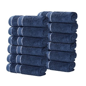 Cotton Heavyweight Ultra-Plush Luxury Towel Set by Blue Nile Mills - 1 of 4