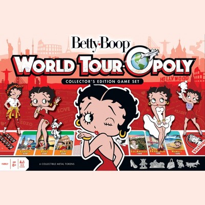 MasterPieces Betty Boop - World Tour Opoly Board Game