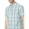 U.S. Polo Assn. Men's Short Sleeve CVC Yarn-Dye Poplin Woven Button Down Shirt - 3 of 3