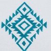 Collections Etc Aztec Embroidered Top - 4 of 4