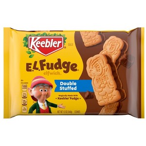 Keebler E.L. Fudge Double Stuffed Elfwich Cookies 12.0 oz - 1 of 3