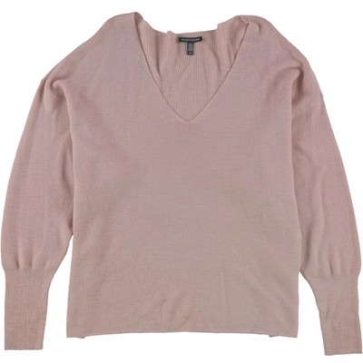 Eileen Fisher Womens Ribbed Pullover Sweater