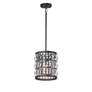 Maxim Lighting Madeline 1 - Light Pendant in  Black - 1 of 4