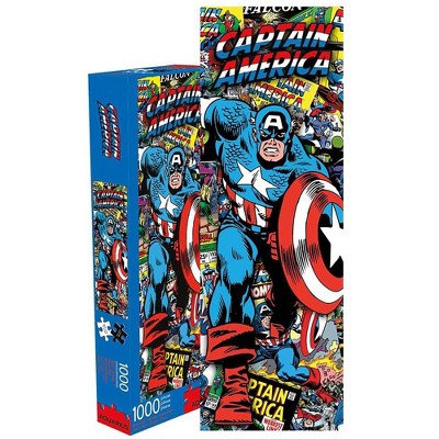 NMR Distribution Marvel Captain America 1000 Piece Slim Jigsaw Puzzle