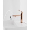 PAGED Bathroom Faucet for 1 or 3 Holes, Single Handle Bathroom Sink Faucet with Two Hoses for Bathroom, Fountain and Flow Mode - 2 of 4