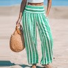 Women's Geo Smocked Waist Tapered Leg Pants - Cupshe - 4 of 4