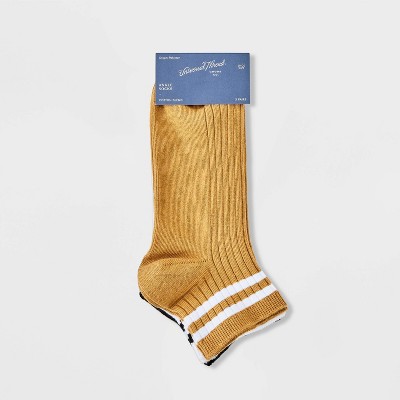 Women's Varsity Striped Ribbed 3pk Ankle Socks - Universal Thread' 4-10 - image 2