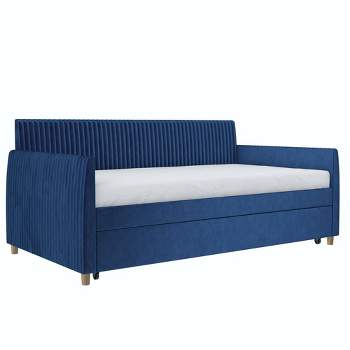 Twin Daphne Upholstered Daybed with Roll Out Trundle - Mr. Kate