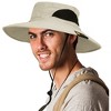 SUN CUBE Wide Brim Sun Hat Adults, Fishing Hats Sun UV Protection, Hiking Bucket Hat Safari Beach Boonie, UPF 50+ - 2 of 4