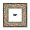 PosterPalooza | Square Ornate Silver Picture Frame - UV Acrylic, Foam Board Backing, Hanging Hardware - 2 of 4