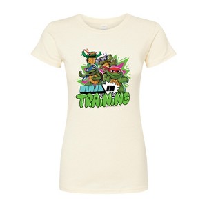 Women's - Teenage Mutant Ninja Turtles Mutant Mayhem - Ninja In Training Fitted Graphic T-Shirt - 1 of 2