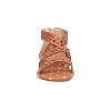 Olivia Miller Girl's Starlin Ankle Strap Sandals - 5, COGNAC - 4 of 4