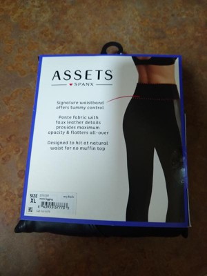 ASSETS by SPANX Women's Ponte Shaping Leggings - Black 1X