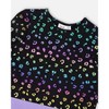 Deux par Deux Girl Jersey Dress Multicolor Leopard Print - 4 of 4