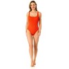 Anne Cole Women's Live In Color Textured Classic Square Neck One Piece Swimsuit - 4 of 4