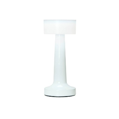White Mushroom Magic Dimming Cordless Touch Sensor Desk Lamp