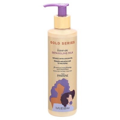 Pantene Gold Series Leave-On Detangling Milk 7.6 fl oz Pump