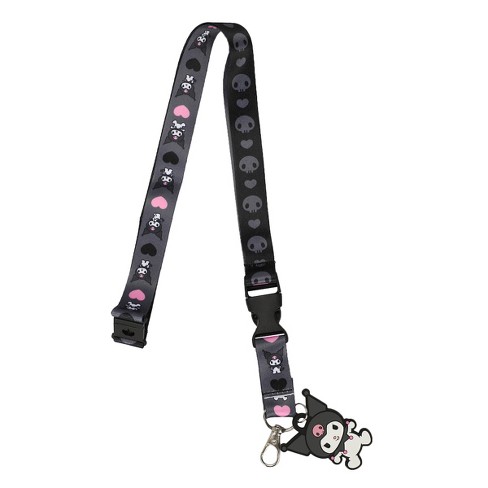 Sanrio My Melody And Kuromi Lanyards With ID Badge Holders and Charms