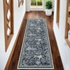 Modern Abstract Tiger Pattern Area Rugs For Living Room Bedroom Indoor Washable Low Pile Non Slip Carpet Soft Lightweight Easy Care Rug Home Decor - 3 of 4