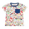 Mixed Up Clothing Suave Baby Tee and Bloomer Shorts Set - Animal Arabesque - image 3 of 4