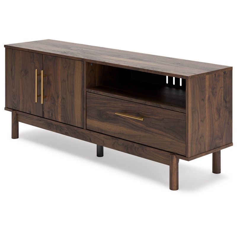 59&#34; Calverson TV Stand for TVs up to 63&#34; Brown/Beige - Signature Design by Ashley, 5 of 10