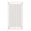 Trend Lab Deluxe Flannel Fitted Crib Sheet - Birch Stripe - 3 of 3