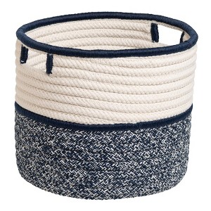 Colonial Mills Jaydon Basket - Blue 10"x10"x12" - 1 of 3