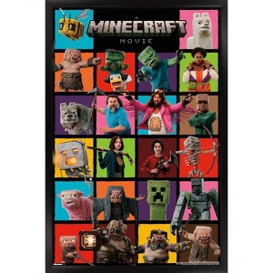 Trends International A Minecraft Movie - Grid Framed Wall Poster Prints - 1 of 4