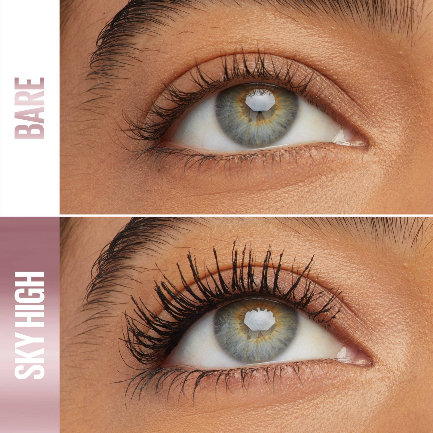 Удлиняющая тушь для ресниц Maybelline Lash Sensational Sky High, Blackest Black, цвет: Чёрный — фото 3