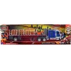 Kenworth W900 Truck with Flatbed Trailer Blue with Forklift and Pallets "Long Haul Truckers" 1/32 Diecast Model by New Ray - 3 of 4
