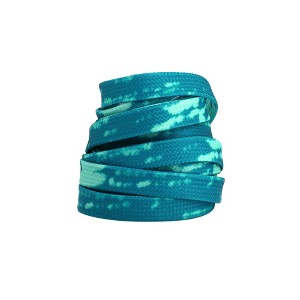 INSPIRE CHIC Flat Colorful Tie Dye for Sneakers Boots Shoestring 2 Pair - 1 of 3